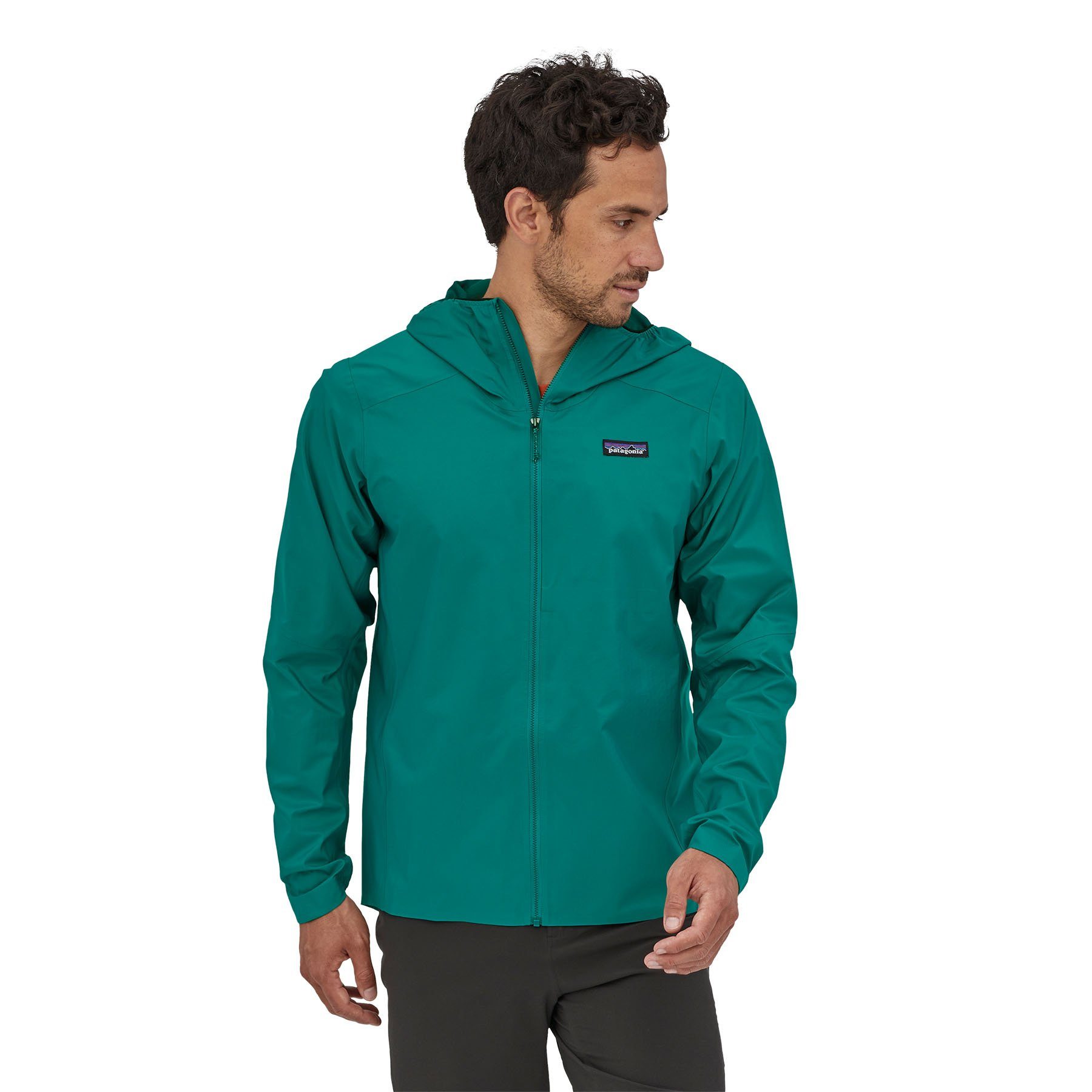 Patagonia M's Dirt Roamer Jacket - 100% Recycled Nylon, Borealis Green / M
