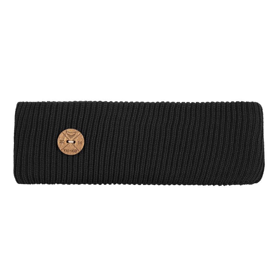 VAI-KØ Timberjack Headband - Merino Wool, Black