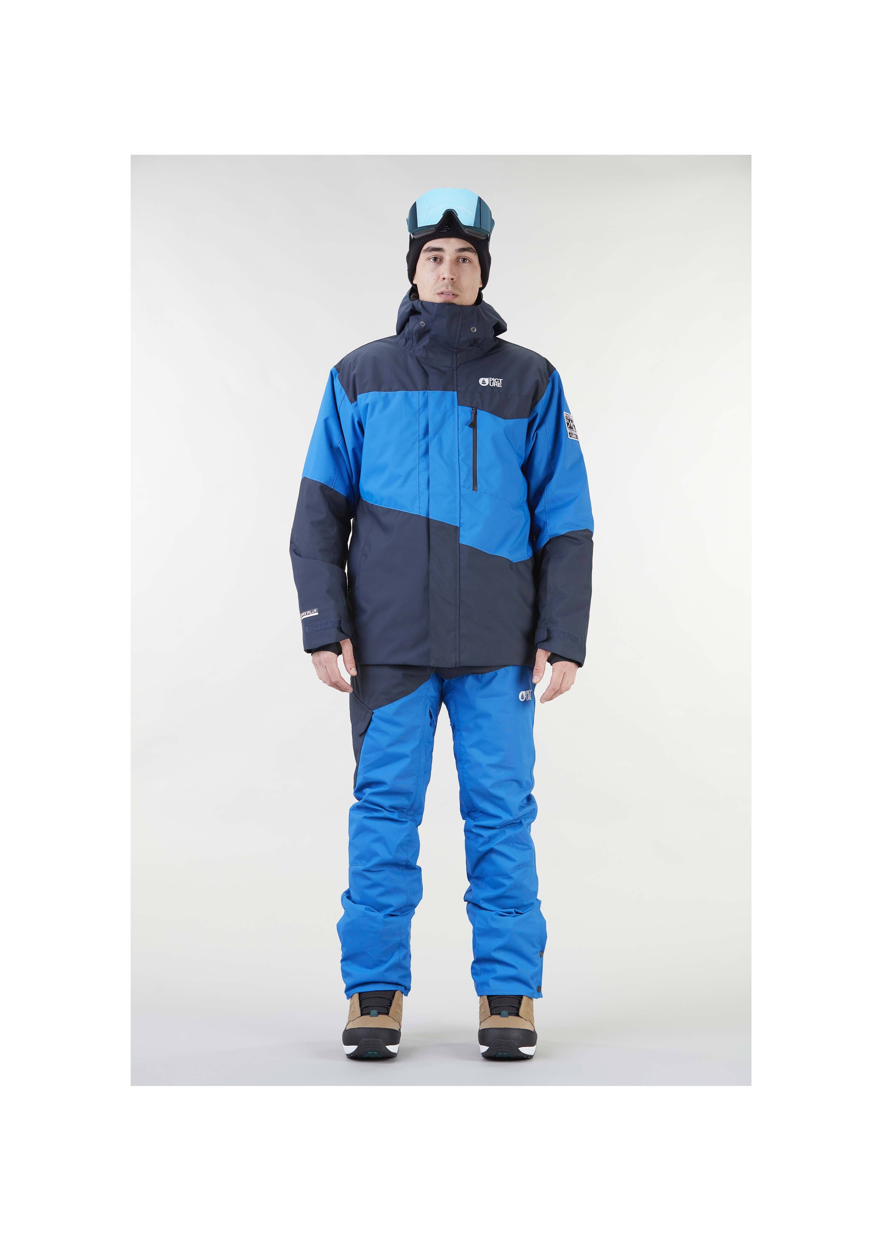 Picture Organic Men's Styler Jacket - Recycled Polyester, Blue Dark Blue / L