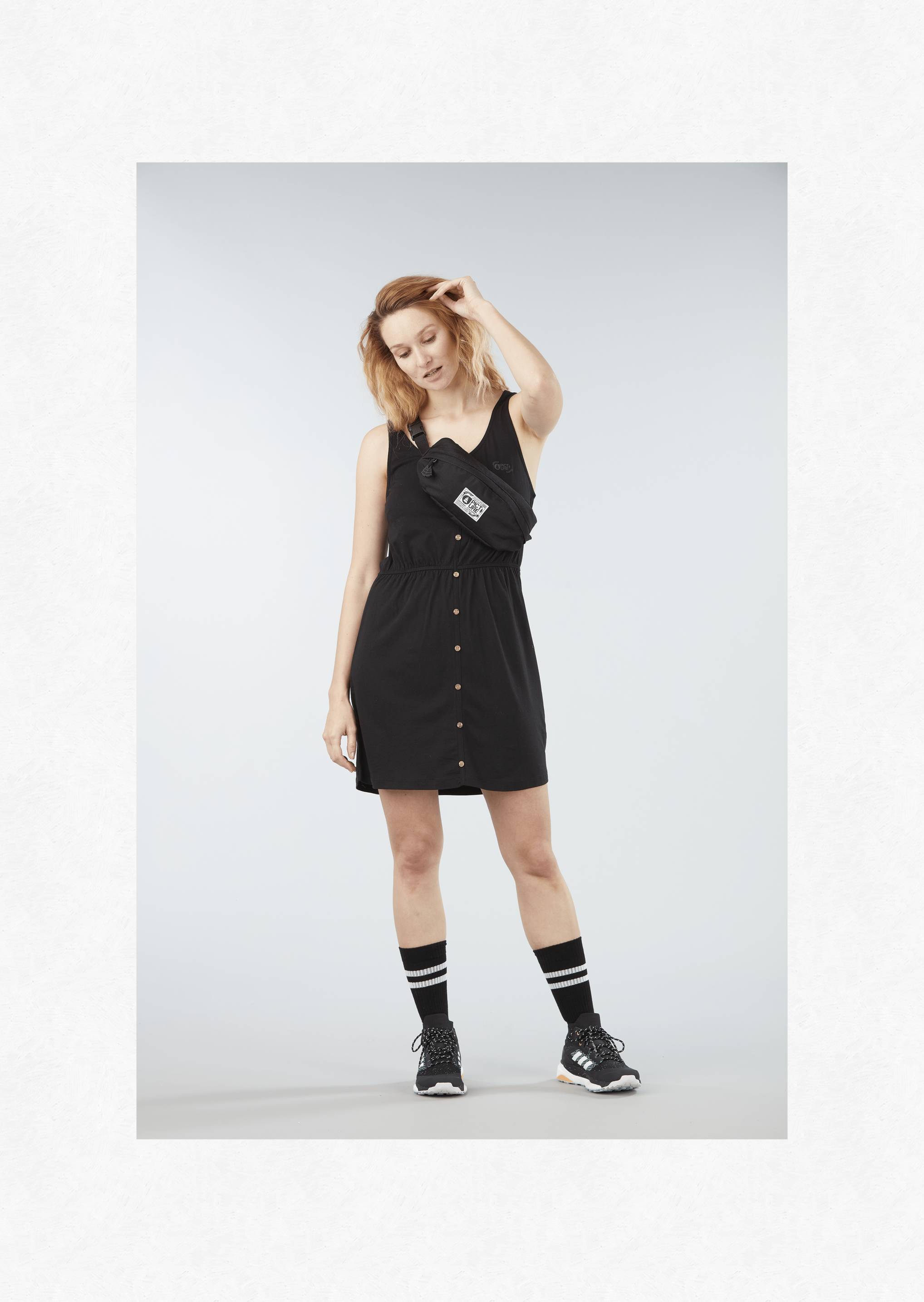 Picture Organic Women's Lyna Dress - Organic Cotton, Black / M