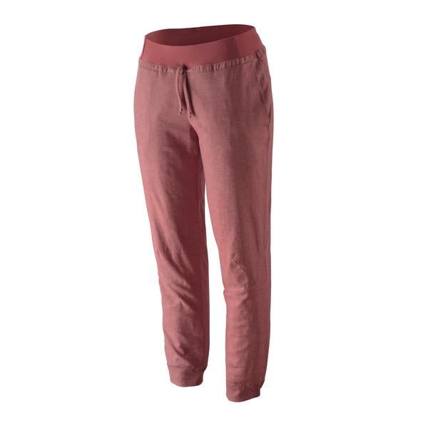 Patagonia Womens Hampi Rock Pants - Hemp / Recycled Polyester, Rosehip / S