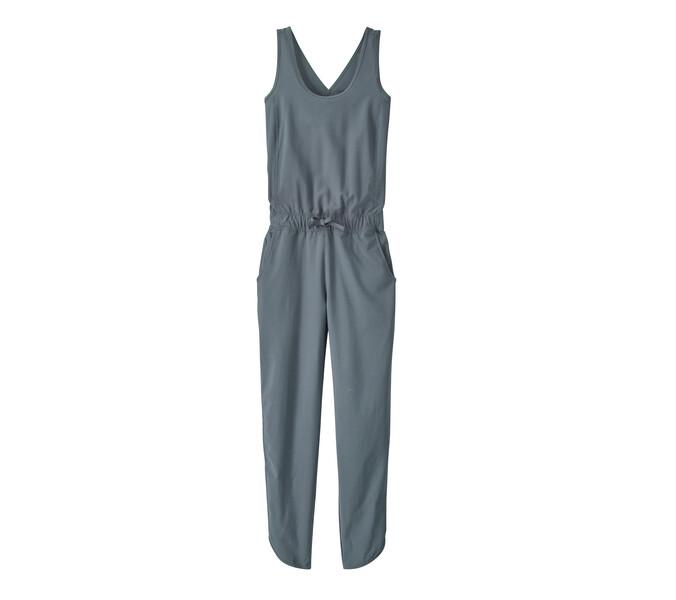 Patagonia Women's Fleetwith Romper - Recycled Polyester, Plume Grey / M