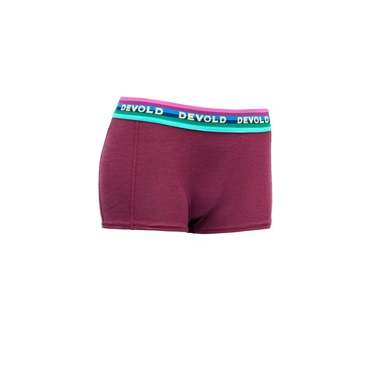 Devold Women's Hiking Hipster - Merino Wool, Beetroot / S