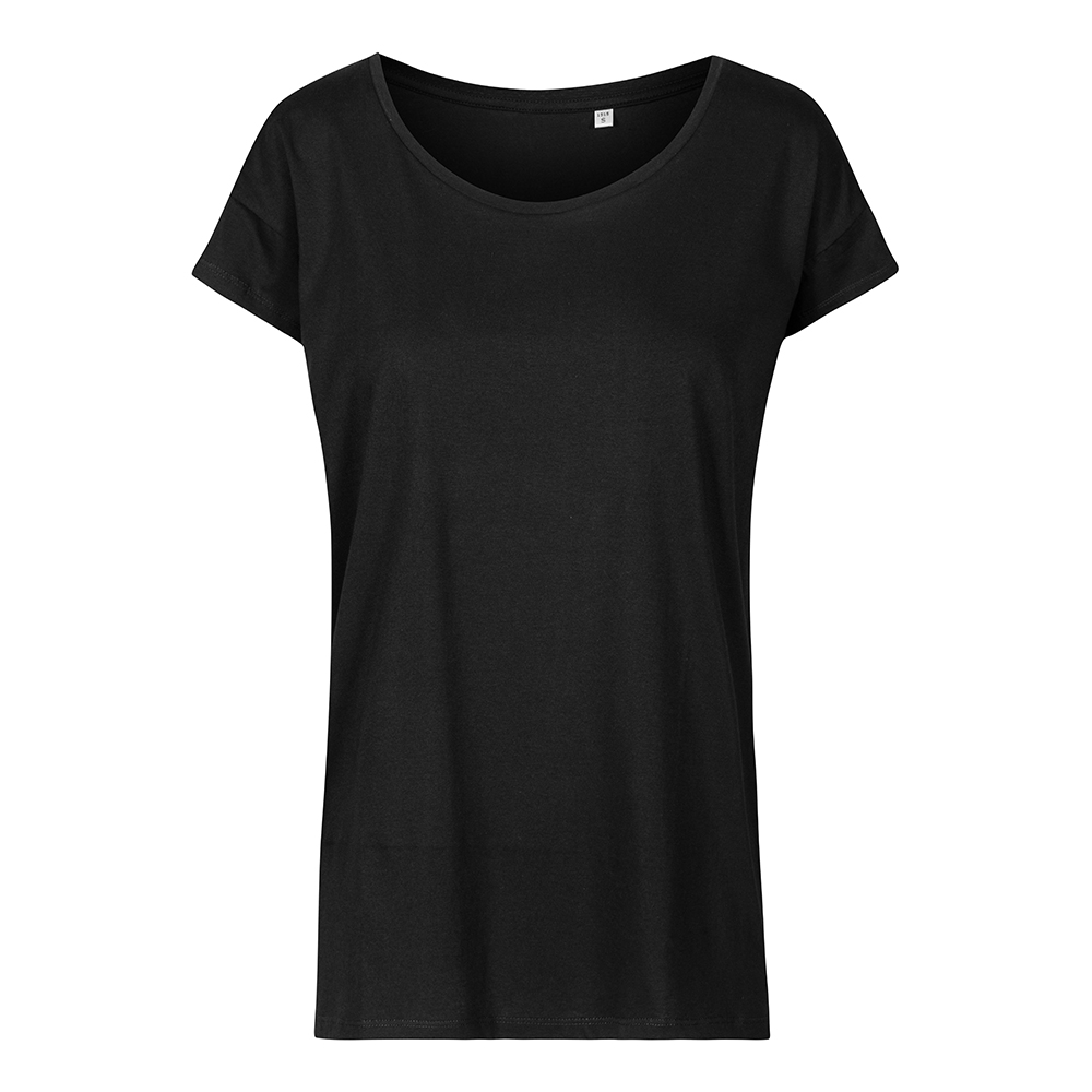 X.O Oversized T-Shirt Plus Size Damen, Schwarz, XXXL