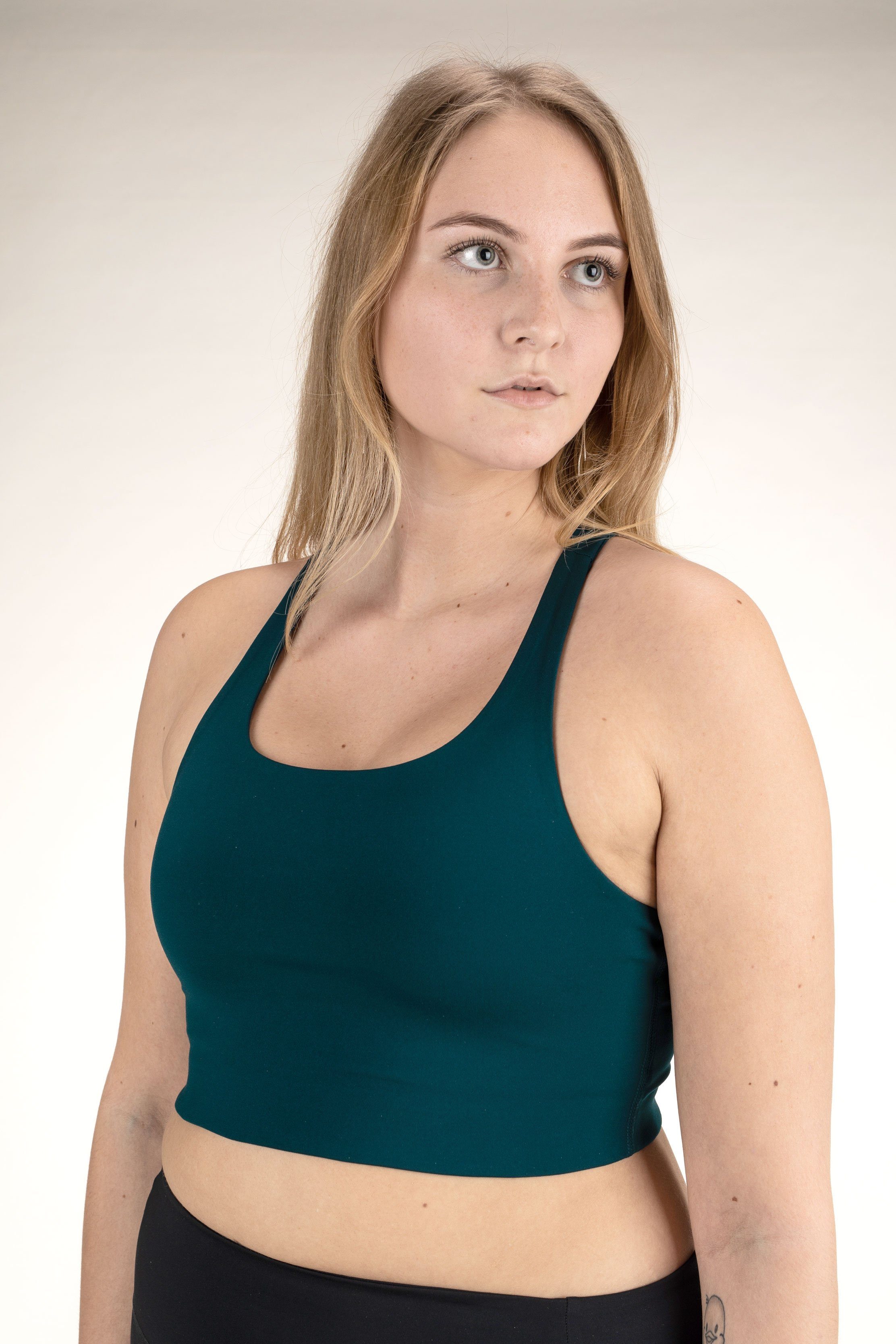 Girlfriend Collective Paloma Sports Bra | Weekendbee, Globe / XS