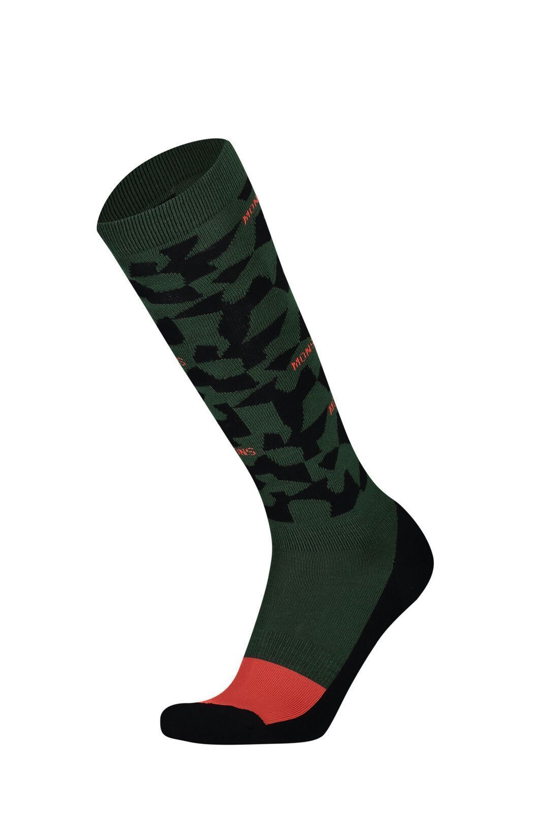 Mons Royale Men's Lift Access Sock - Merino Wool, Pine Camo / S (39-41)