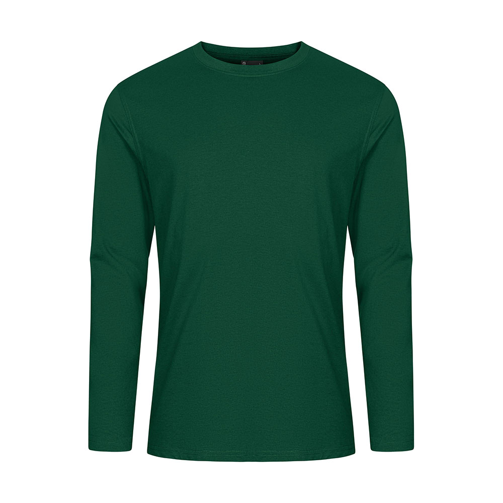EXCD Langarmshirt Herren, Waldgrün, L