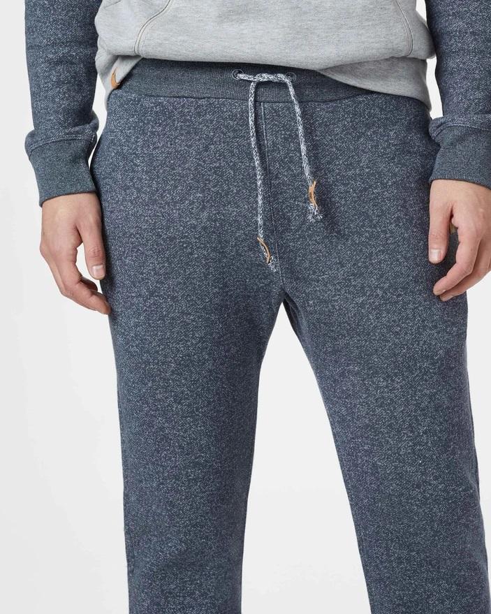 Tentree Men's Atlas Sweatpant, Dark Ocean Blue Marled / S
