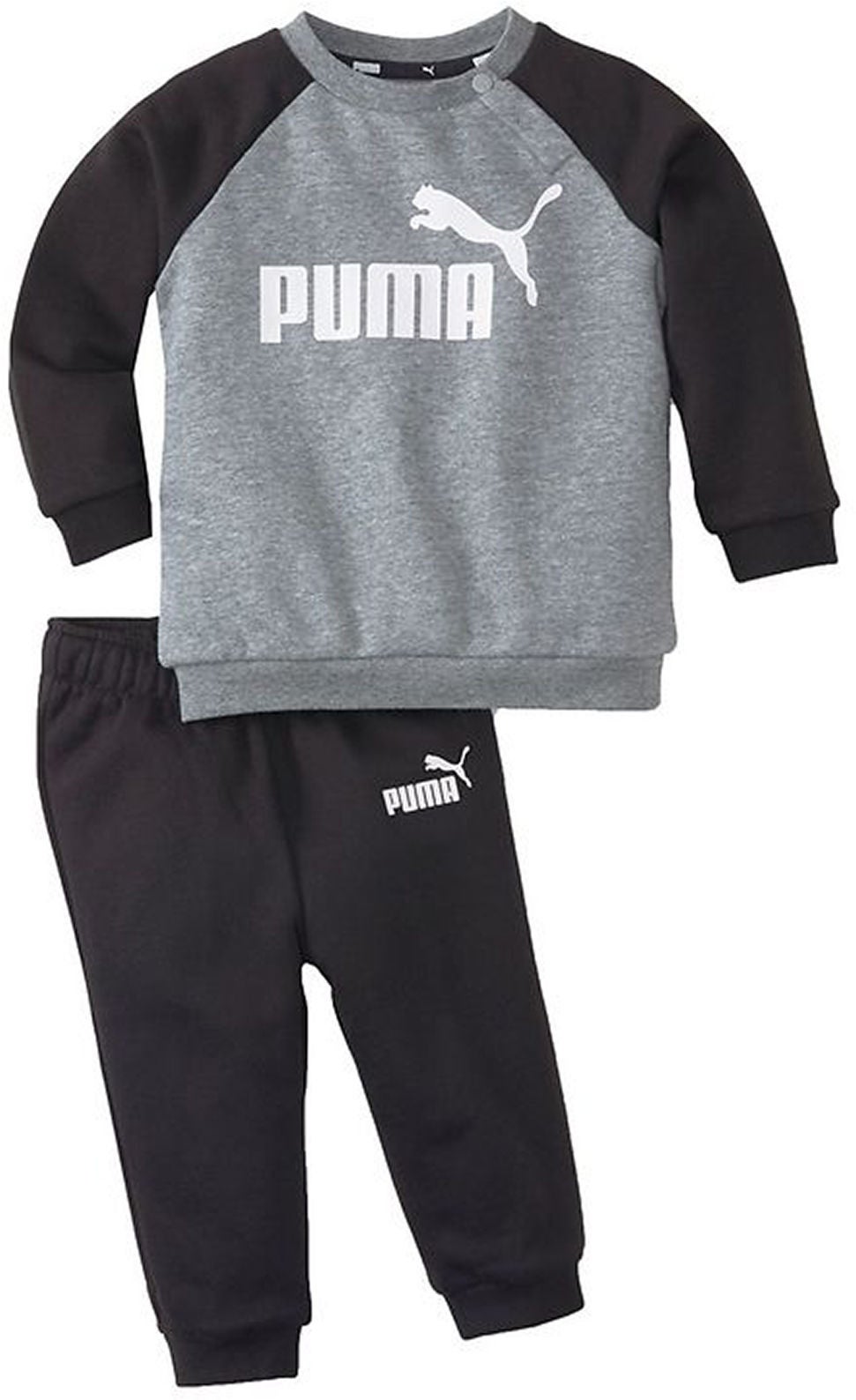 Puma Minicats ESS Raglan Set, Puma Black, 62