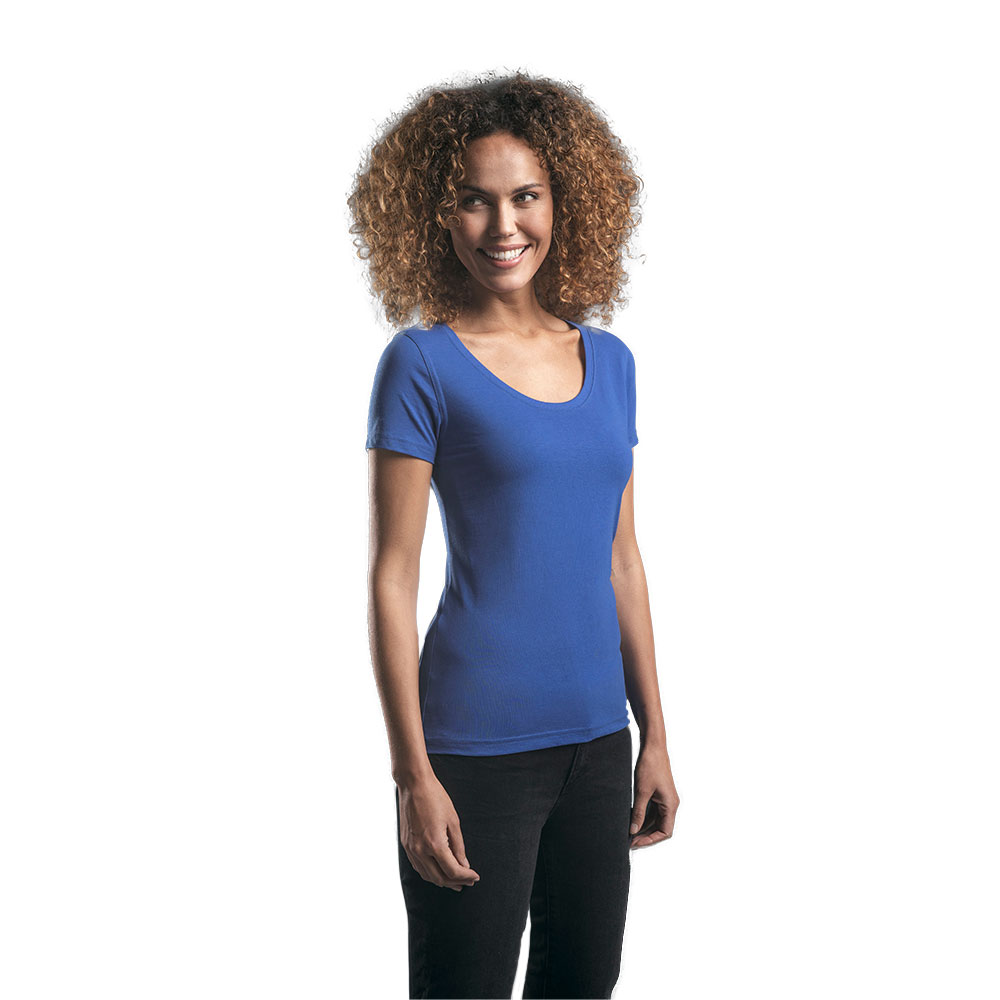 EXCD T-Shirt Damen, Kobaltblau, XL