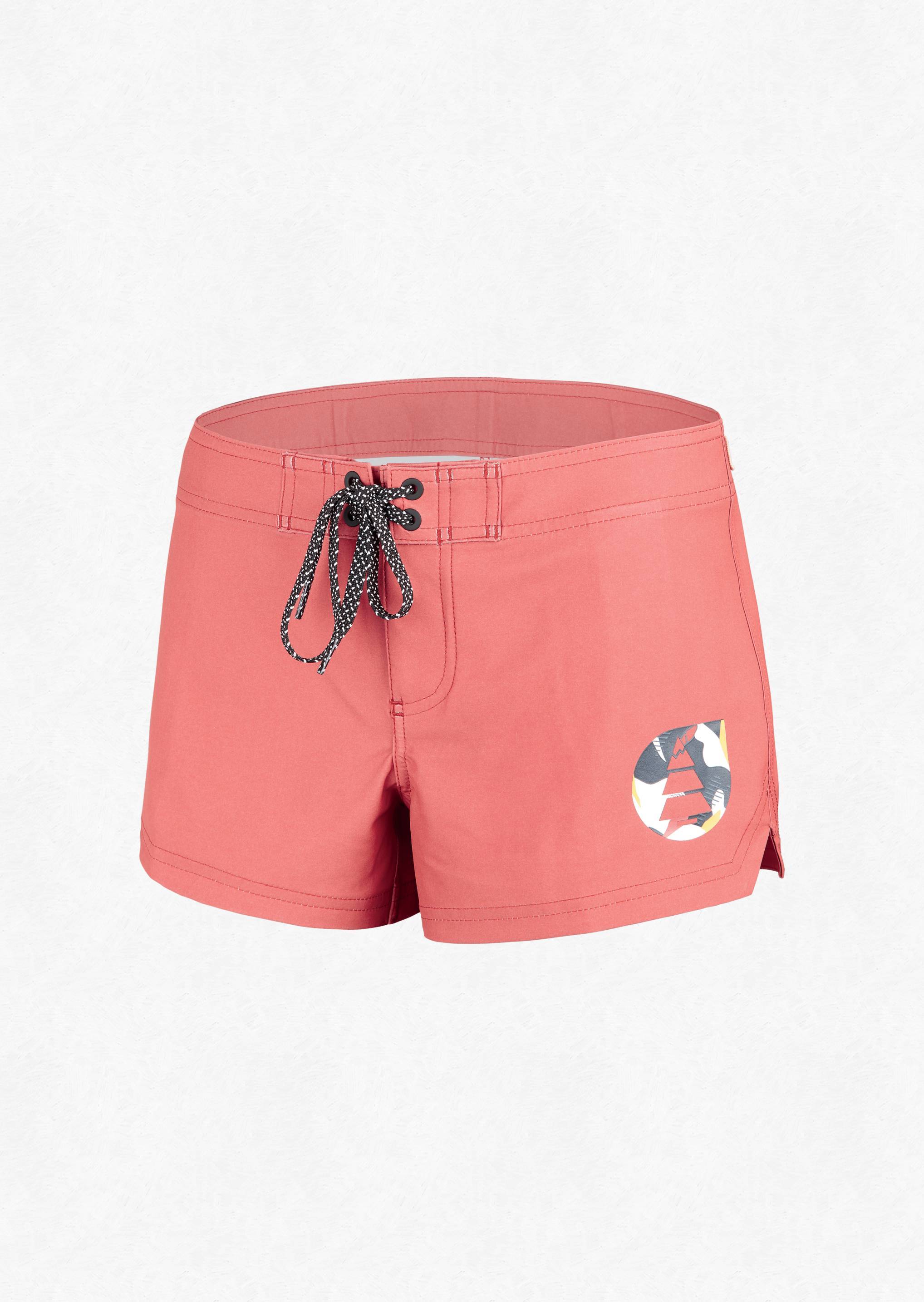 Picture Organic Women's Kelya Boardshorts - Recycled Polyester, Faded Rose / S
