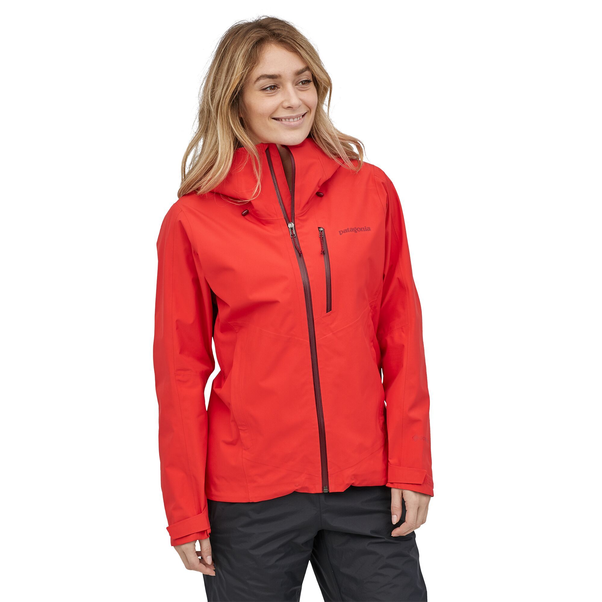 Patagonia Women's Calcite Jacket - Gore-Tex | Weekendbee, Catalan Coral / XS