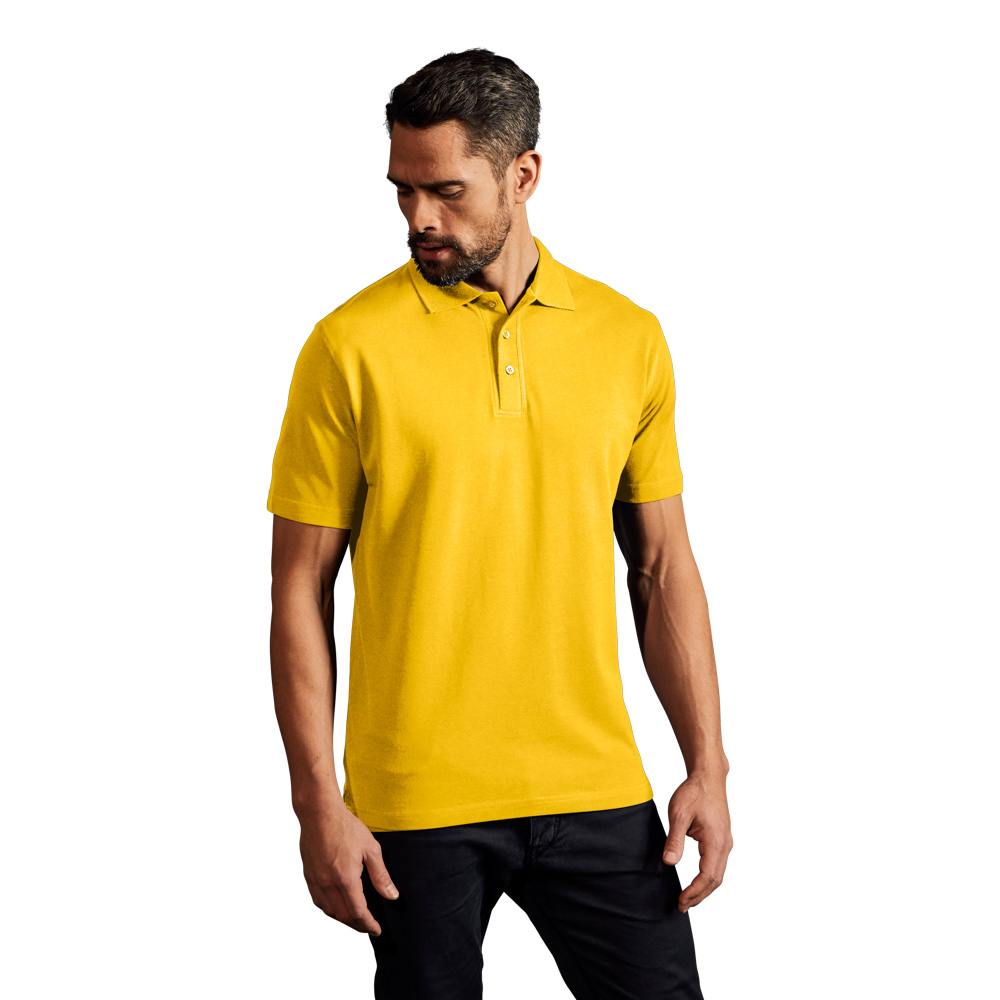 Superior Poloshirt Herren, Gelb, XXL