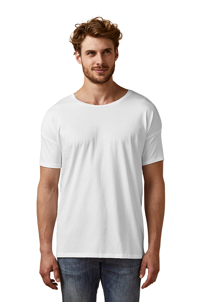 X.O Oversized T-Shirt Herren, Weiß, XL
