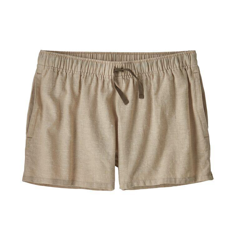 Patagonia Women's Island Hemp Baggies™ Shorts, Goshawk Dobby: Dark Pelican / XS