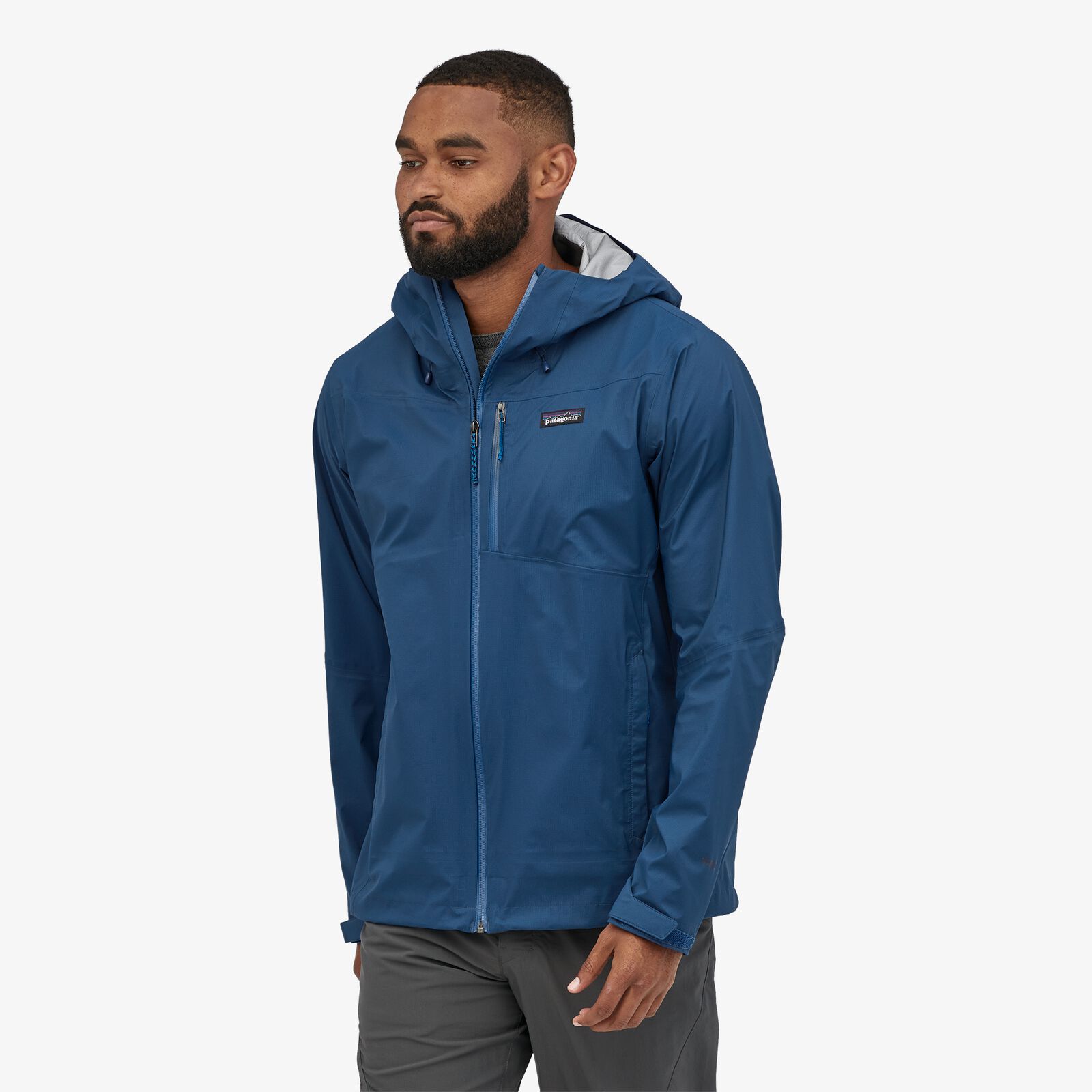 Patagonia Men's Rainshadow Jackets - 100% Recycled Nylon, Superior Blue / S