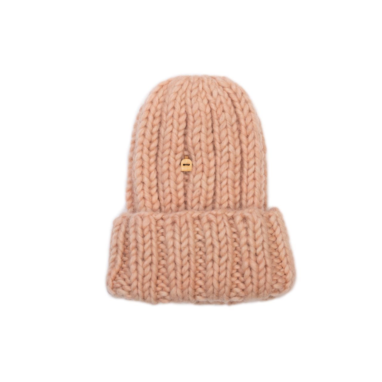 Myssyfarmi Muffi Beanie - Finnish Organic Wool, Nude