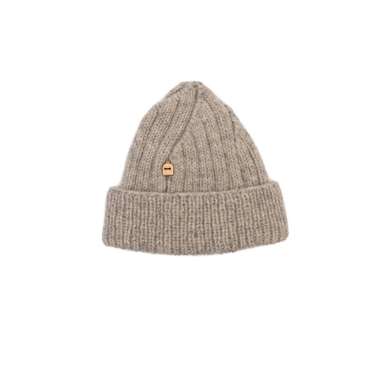 Myssyfarmi Ahti Beanie - Organic Wool, Light Grey / One Size