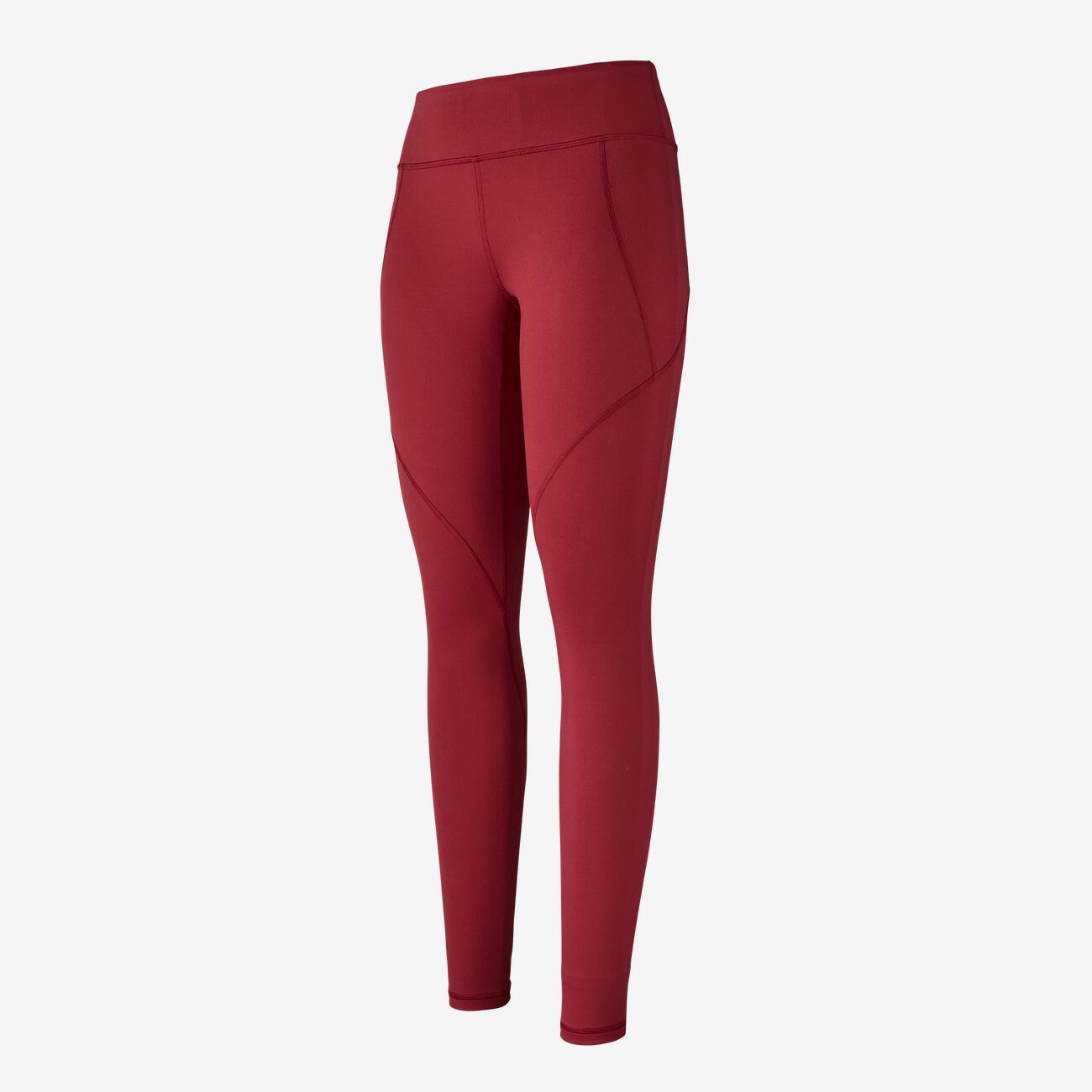 Patagonia Women's Centered Tights - Recycled Polyester, Roamer Red / M