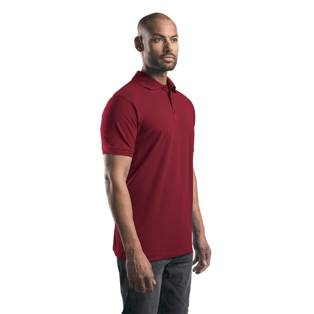 EXCD Poloshirt Herren, Granat, XXL