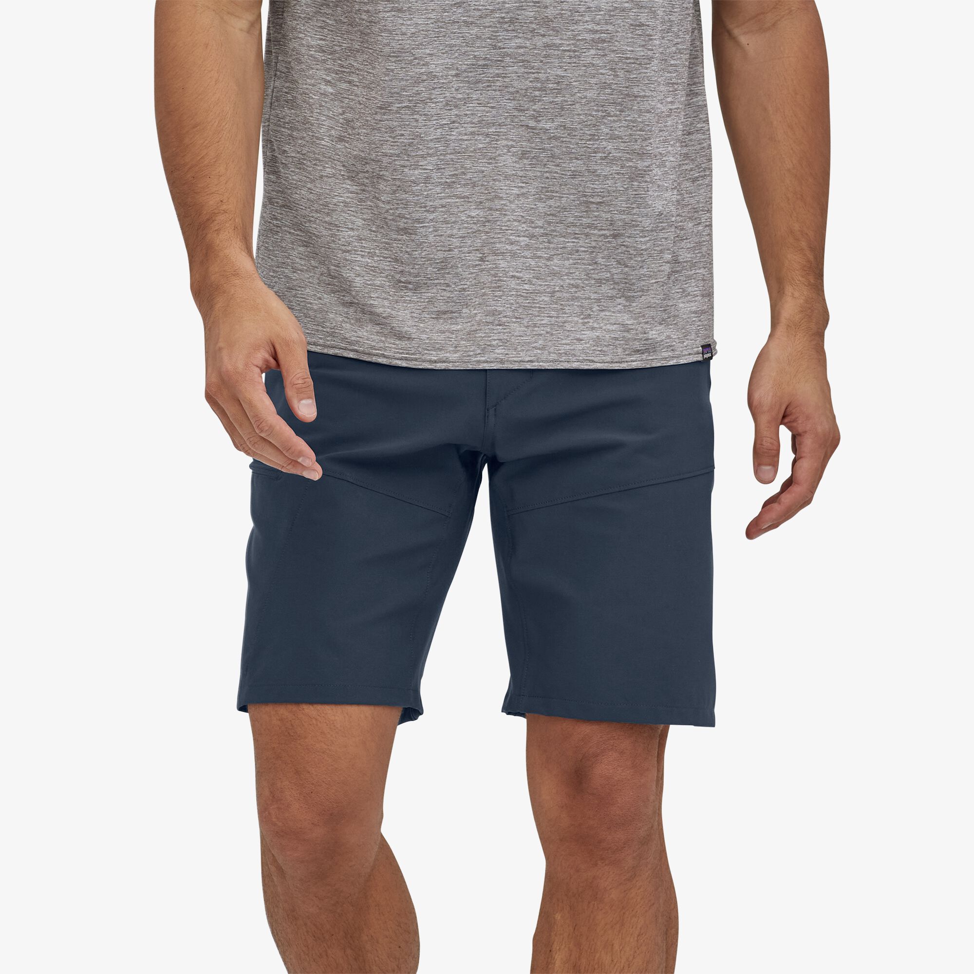 Patagonia Men's Altvia Trail Shorts - 10" - Recycled Polyester, New Navy / 32